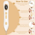thumbnail image 5 of Imountek Portable Skin Care Beauty Pen with LED Light, 9 Adjustable Intensity Levels for Common Warts Mole Skin Tags Gift for Girl Women, 5 of 11