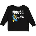 thumbnail image 3 of Inktastic Proud of my Cousin Down Syndrome Awareness Boys or Girls Long Sleeve Toddler T-Shirt, 3 of 5