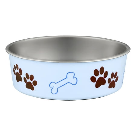Loving Pets Bella X-Large Bowl, Murano Blue
