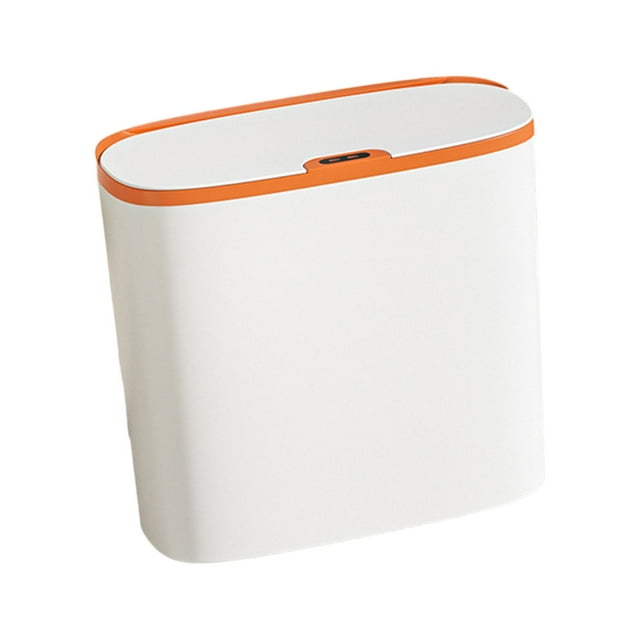 GROWTH TANK Hanging Kitchen Bin, Compost Bin, Convenient with Lid, Cabinet Doors, RV, Rooms, Orange