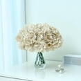 thumbnail image 4 of Artificial Hydrangea Flowers Tiffany Heads 10 Fake Hydrangea Silk Flowers for Wedding Centerpieces Bouquets DIY Floral Decor Home Decoration with Stems., 4 of 6