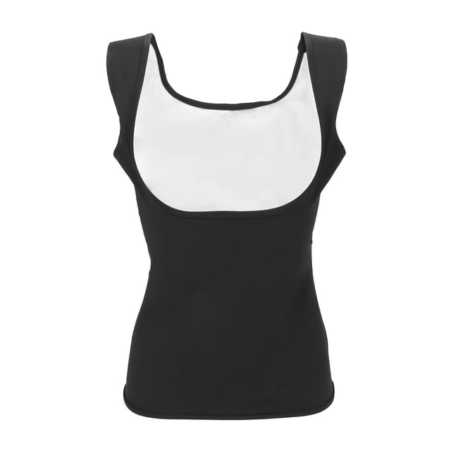 Chaleco de sauna para mujer, camiseta sin mangas para mejorar el sudor, moldeador corporal, pérdida de peso, para entrenamiento y Fitness