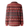 thumbnail image 4 of 2025 Men's Hoodless Sweatshirt Men's Winter Fleece Pullover Cropped Sweatshirt Jacket Button Collar Mens Zip Up Sweatshirt, 4 of 6