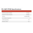 thumbnail image 4 of Switch FORTINET FortiSwitch 108F-FPOE 8xGE 2xSFP sin ventilador, 4 of 8