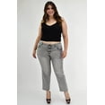 thumbnail image 5 of Mom jeans con brillo /Tallas Extras, 241 (Gris con brillos) gris 42, 5 of 5