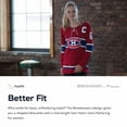 thumbnail image 4 of Women's Fanatics Carey Price Red Montreal Canadiens Home Breakaway Jersey, 4 of 7