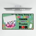 thumbnail image 4 of Kinda Busy Being Kindergarten Teacher and Persian Mom Desk Mat Full Keyboard Mouse Pad Cat Lover Kitten Owner Gifts Large Mousepad - 02005, 4 of 5