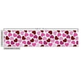 thumbnail image 2 of Ambesonne Party Fabric by the Yard Upholstery, Love Hearts Pattern, 2 Yards, Ruby Pink Lilac, 2 of 4