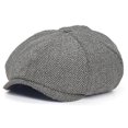 thumbnail image 1 of "Men's Plus Size Peaked Blindfold Flat Beret", 1 of 5