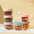 thumbnail image 4 of Plastic Sealed Cans Food Storage Jar Spice Teas Beans Candy Preservation Bottle Tool Kitchen Tool Value Container Set Multicolor, 4 of 8