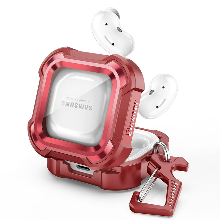 Dexnor Compatible with Samsung Galaxy Buds 2 Pro Case 2022 Galaxy Buds 2 Case 2021 Galaxy Buds Live Case 2020 Galaxy Buds Pro Case 2021 Clear