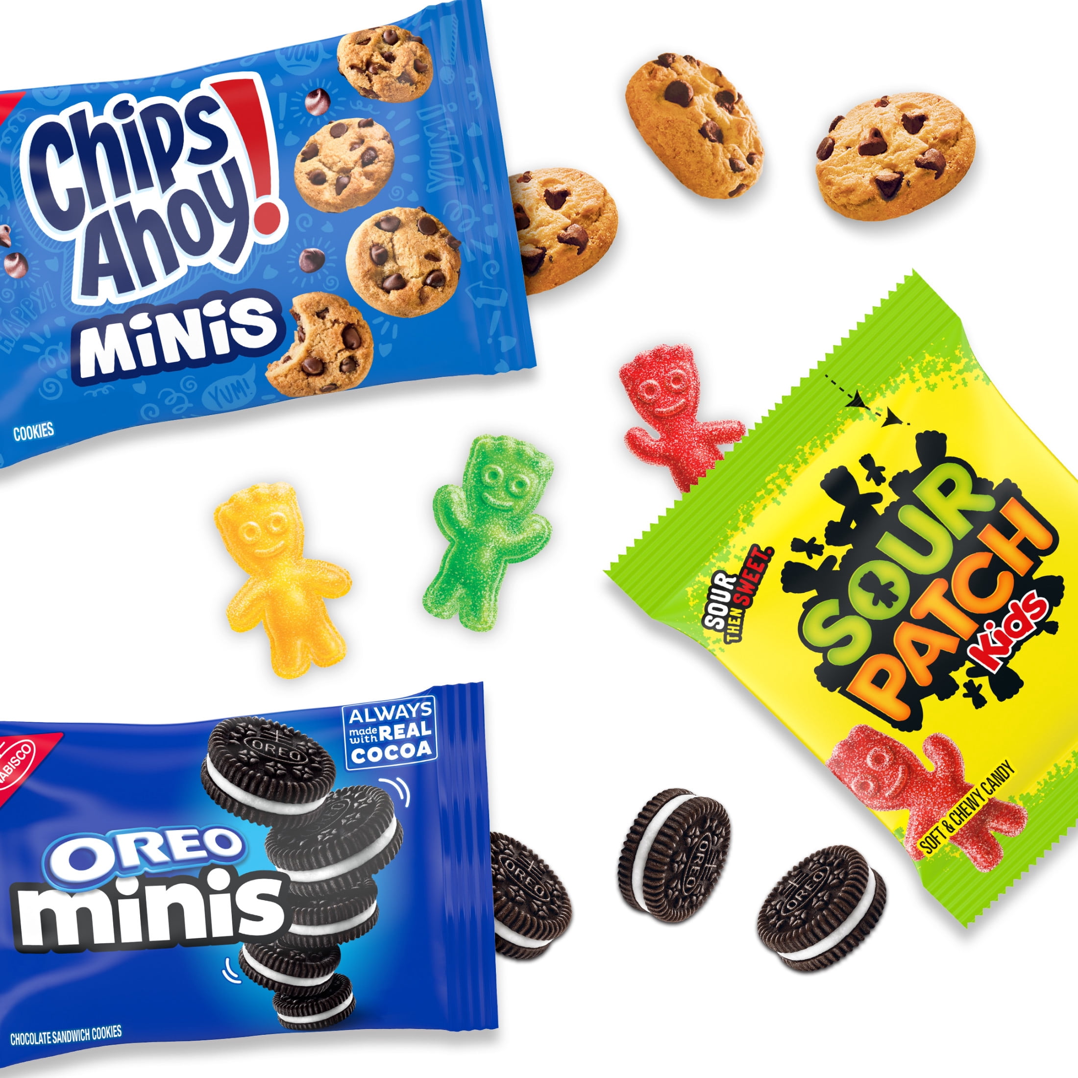 Multi Cookies and Candy Variety Pack with SOUR PATCH KIDS, OREO