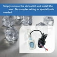 thumbnail image 4 of 2 in 1 Ice Maker Water Float Switch with Temperature Sensor for Commercial Ice Maker Cotlin Etc Ice Makers, 4 of 6