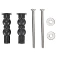 thumbnail image 1 of 2X Toilet Lid Hinge Screws Expandable Rubber Nut Kit for Top Mount Toilet Seats, 1 of 10