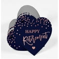 thumbnail image 3 of Inkdotpot Rose Gold Foil Paper Hang Tag Happy Retirement Favor Tag 50 Pieces, 3 of 6