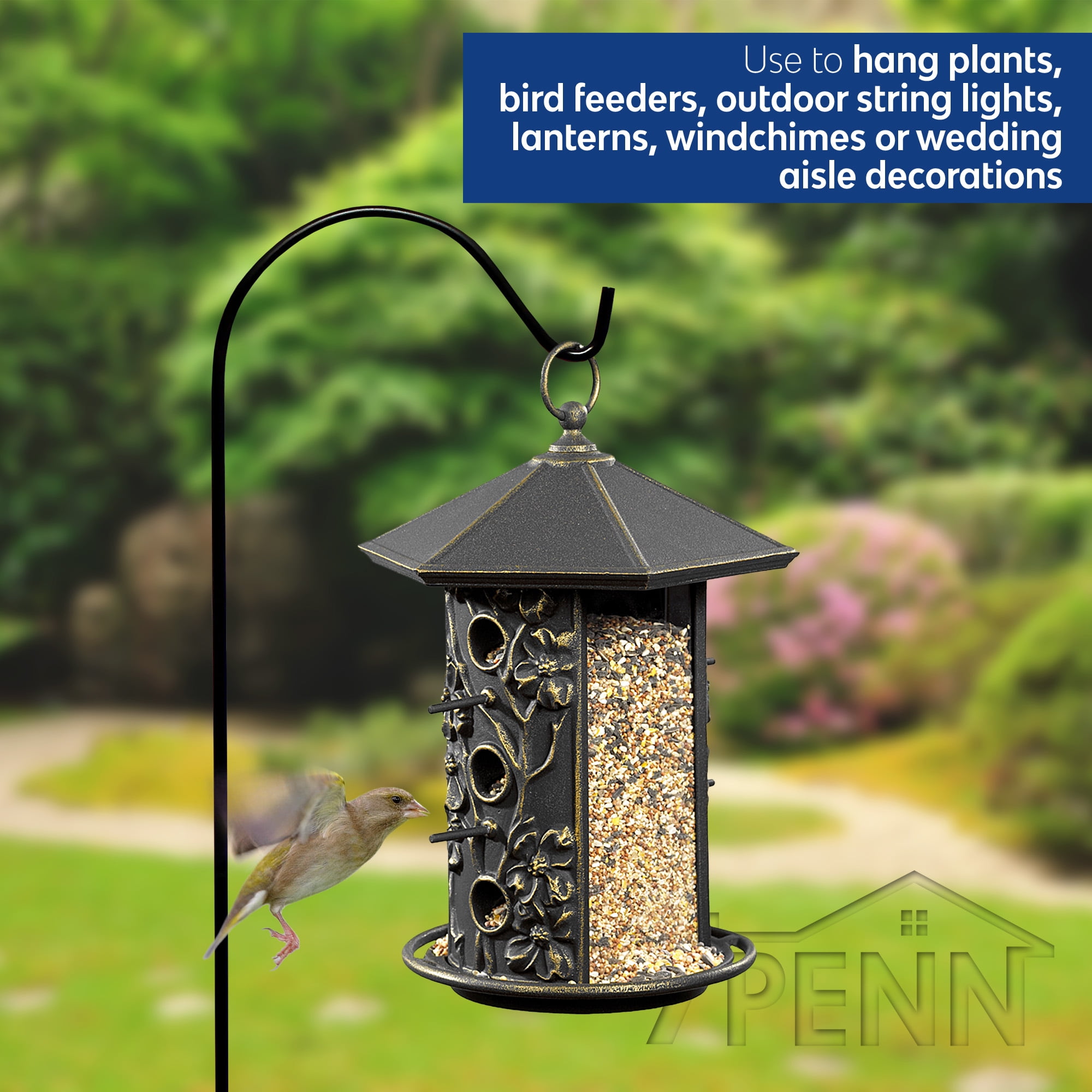 Selections Steel Tree Hanging S Hooks For Bird Feeders And Baskets
