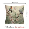 thumbnail image 4 of Acheng Bird Throw Pillow Covers Sparrow Bird Pillow Covers Cute Sparrow Square Cushion Covers for Kids Boys Girls Kids Bird Cushion Covers for Couch Sofa,Set of 2 White(Two Side print) 22x22in, 4 of 7
