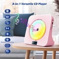 thumbnail image 2 of Reproductor de CD de escritorio ROADOM Reproductor de CD Bluetooth con altavoces, 2 of 6