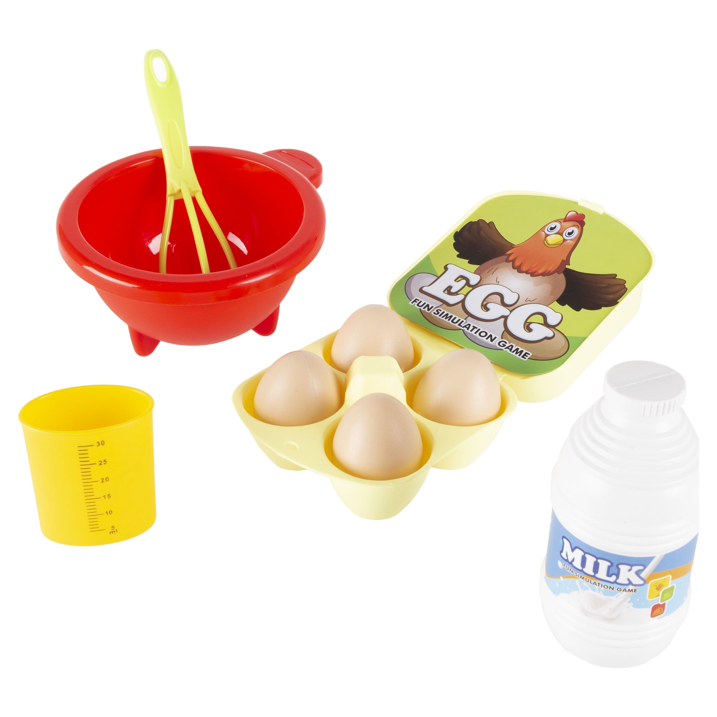 Kids Toy Waffle Iron Set with Music and Lights - Fun Pretend Play Waffle Making Kit by Hey! Play! - image 4 of 7
