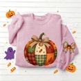 thumbnail image 5 of VKOYWKM Women's Fall Thanksgiving Sweatshirt Pumpkin Graphic Crewneck Long Sleeve Pullover Top, 5 of 5