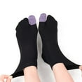 thumbnail image 5 of Uooqdmx Cotton Socks for Women, Tabi Socks, Flip Flop Socks, Split Toe Socks, Ankle Socks for Women, Purple A, 5 of 8