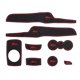 thumbnail image 1 of Riwesomey Juego de almohadillas para ranura de puerta de coche, cojines para portavasos a prueba de polvo, alfombrillas decorativas Vehículos, repuestos y accesorios Mis, 1 of 6