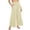 Beige, variant on Women's High Waisted Wide Leg Pants Elegant Faux Suede Palazzo Trousers Casual Work Slacks