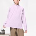 thumbnail image 3 of Ugoldhm Boys Girls 5-14 Years Quarter Zip Sweattshirt - Quick Dry Long Sleeve Sportswear Tops, 3 of 6