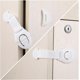 thumbnail image 3 of [10 Pack] Child Safety Closet Doors, Canwn Soft Strip Security Drawer Safety Locks with Resistant Adhesive for Cabinets, Fridge, Toilet, 3 of 4