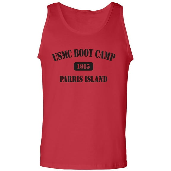 USMC Boot Camp Parris Island Adult Tank Top