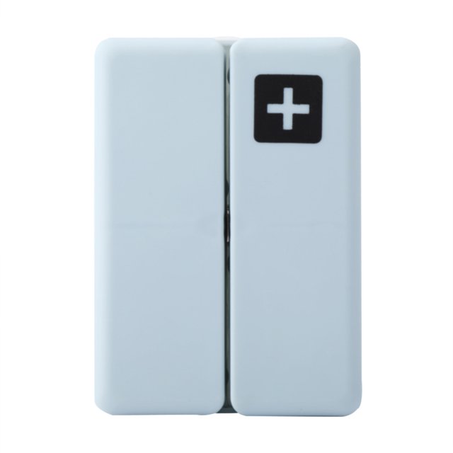 Pill Case, Portable Pill Box Storage, With 7 Compartments Magnetic Adult Office Worker Child For The Old