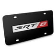 thumbnail image 2 of SRT-8 Logo 3D Logo on Black Stainless Steel License Plate for Dodge Jeep RAM, 2 of 5
