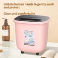thumbnail image 4 of Estbridge Washing Machine with Spin Dryer for Clothes Laundry Bucket Washer. Portable and Practical Washing Machine for Camping  Rv  Travel  Sdurable Mall Spaces, 4 of 7