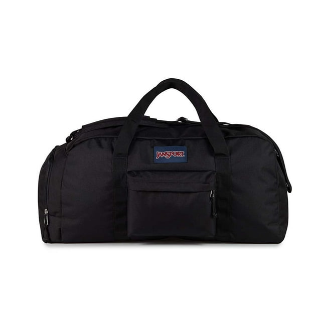 Bolsa de viaje JanSport Weekender mediana para viajes o gimnasio, negra