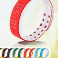 thumbnail image 1 of EXHUMKY Bracelet de Sport en Silicone pour Hommes Bracelet LED Rouge 1Pcs, 1 of 8