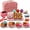 Pink Princess, variant on JoyStone 19PCS Kids Tea Party Set Includes Kettle, Princess Tea Time Toys Playset Kitchen Pretend Play Toy for 3-10 Years Old