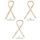 thumbnail image 5 of Guardurnaity Bolso de cuero PU correa de hombro DIY reemplazo plegable de moda Flexible correas para el cuello accesorios con hebilla Ropa, zapatos y accesorios Miscelánea 1.5 cm de ancho, 5 of 6