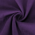 thumbnail image 5 of Ladies Tops And Blouses Loose Button Shirt Top Stand Solid Color Sleeve Collar Casual Shirt Shirt Women'S Clothing, 5 of 6