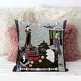 thumbnail image 2 of Amrita Sen Designs CAPL1000BrCDS-BL-28x28 28 x 28 in. Empress Hall Broadcloth Indoor & Outdoor Blown & Closed Pillow - Grey, Blue & White, 2 of 5