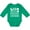 Kelly Green, variant on Inktastic St. Patrick's Day Wee Little Hooligan with Shamrocks Boys or Girls Long Sleeve Baby Bodysuit