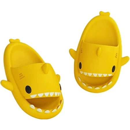

Unisex Kids Shark Slippers - Cute Shark Slides For Toddler Boys Girls Shark Cloud Slippers Summer Slippers 2-10 Year