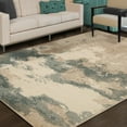thumbnail image 5 of Superior Pixie Modern Abstract Indoor Area Rug, 5' x 8', Blue, 5 of 6