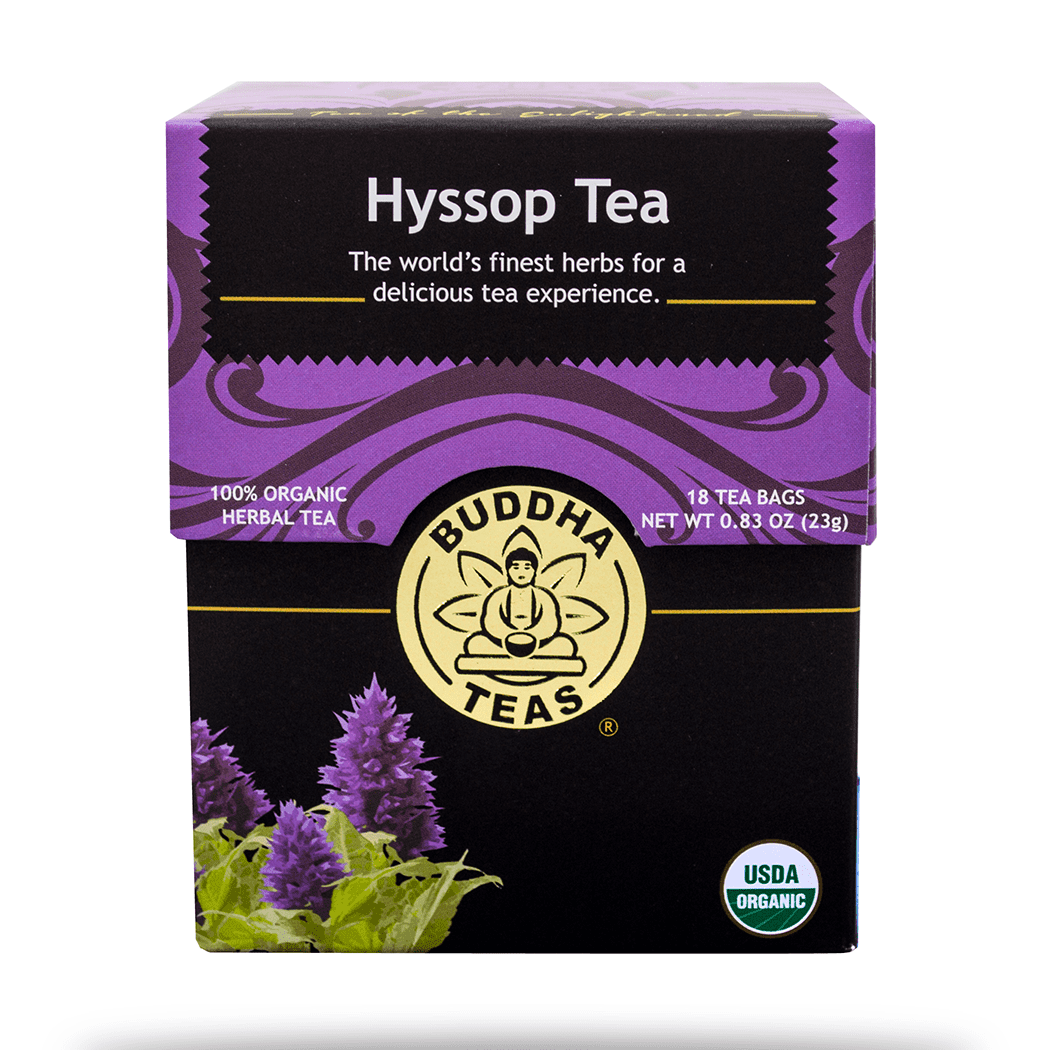 Buddha Teas Hyssop Tea, 18 Ct