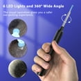 thumbnail image 4 of VITCOCO Ear Wax Removal, 1296P FHD Wireless Otoscope Earwax Removal Kit with 6 LED Lights, iPhone, iPad & Android Smart Phones, 4 of 7