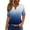 Navy, variant on ibuvkizy Womens Tops Short Sleeve Shirts for Women,Women's Casual Solid Color Medium V-Neck Top,Plus Size Blouses Shirts,Summer Casual Graphic Tees