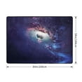 thumbnail image 2 of Area Rugs For Living Room Decor - Planets Stars And Galaxies Soft Anti Slip Throw Washable Rugs 5x7 For Bedroom, Indoor Carpet For Bedroom Living Room 80x58In, 2 of 7