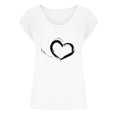 thumbnail image 3 of Birdeem T-Shirts à Col en V pour Femmes Mode Confortable Blouses Féminines Hauts, 3 of 6