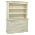 thumbnail image 2 of Baby Cache Montana Traditional Style Wood Hutch in White Finish, 2 of 3