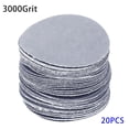 thumbnail image 1 of 20 Pcs Disques de Ponçage 75mm 3 Pouces 40-3000grit pour Tampons Papiers de Sable, 1 of 3