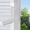 CIVG Rainwater Collection Diverter Metal Downspout Diverter Sturdy